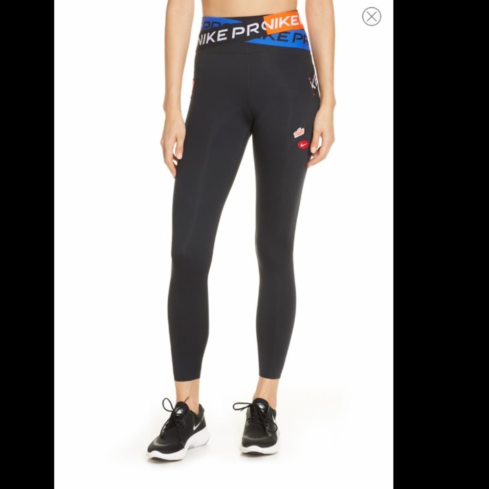 Nike One luxe icon clash pro dry fit 7/8 tight